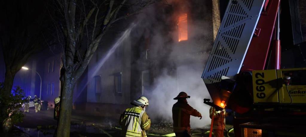Frau stirbt bei Brand in Baukau