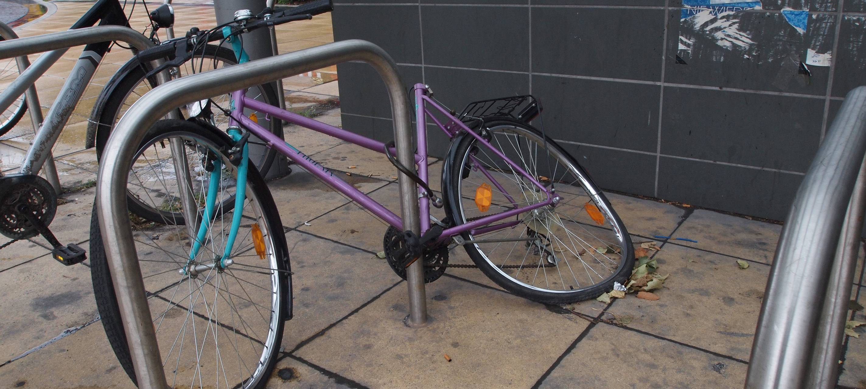 Gravur gegen Fahrraddiebe