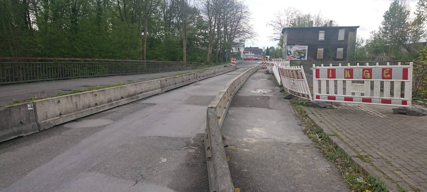 Neue Brücke an der Riemker Straße