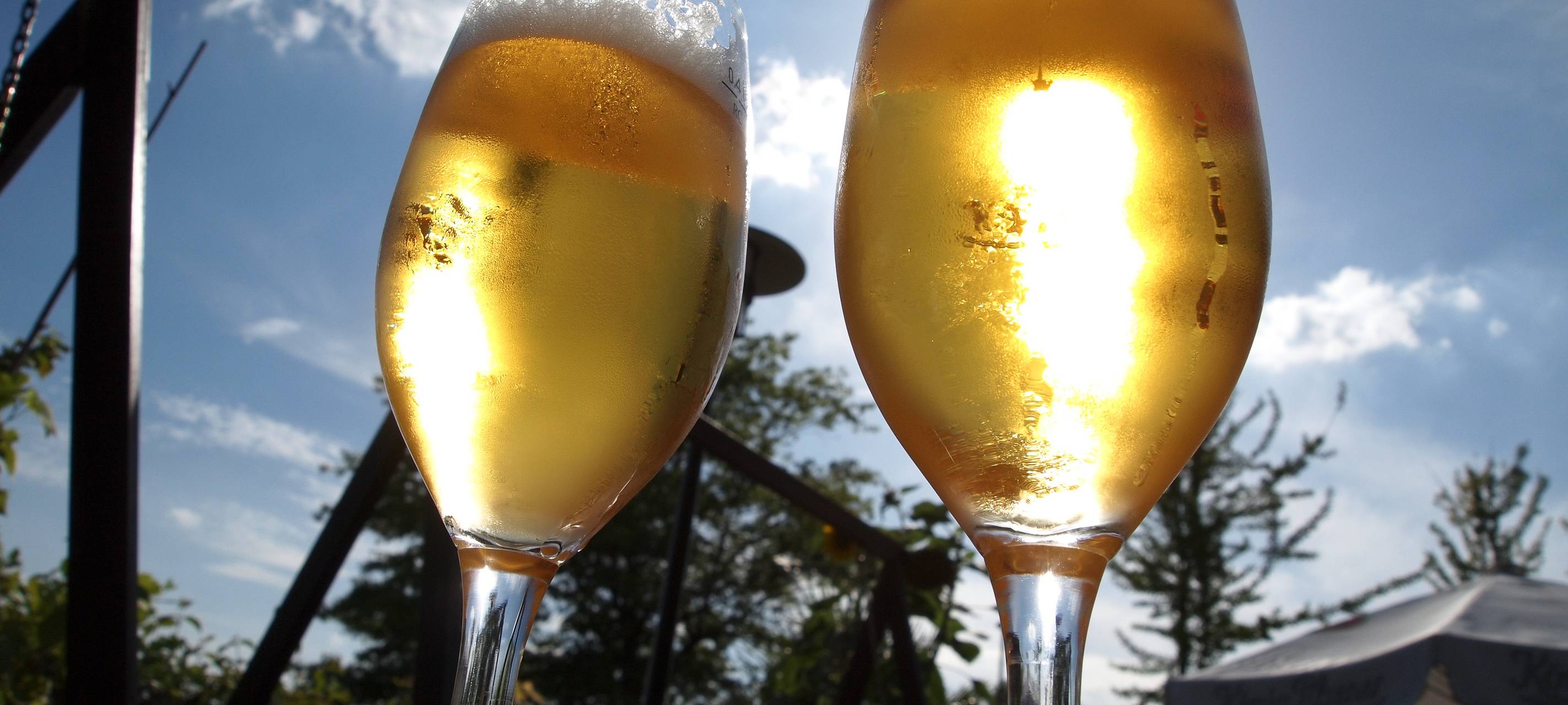 Bier und Backfisch auf Crange