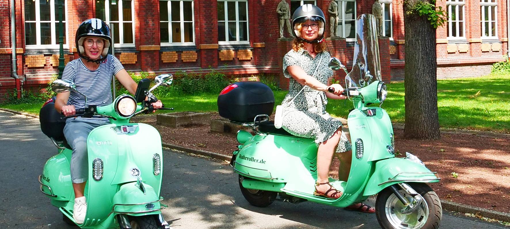 Stadttouren durch Herne mit dem E-Roller