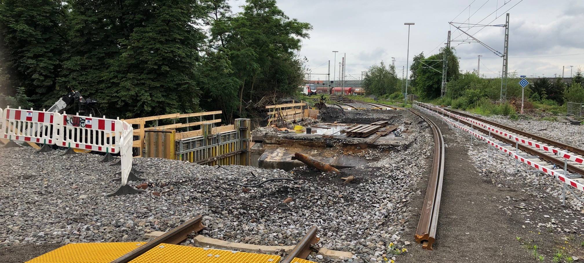 Eisenbahnbrücke "Am Böckenbusch" wird saniert