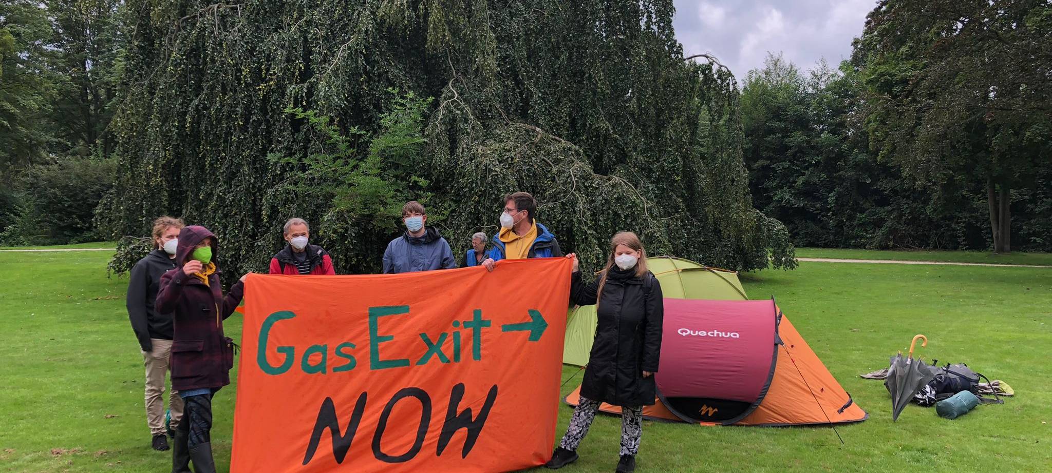 Stadt verzichtet auf Schadenersatz wegen Protescamp
