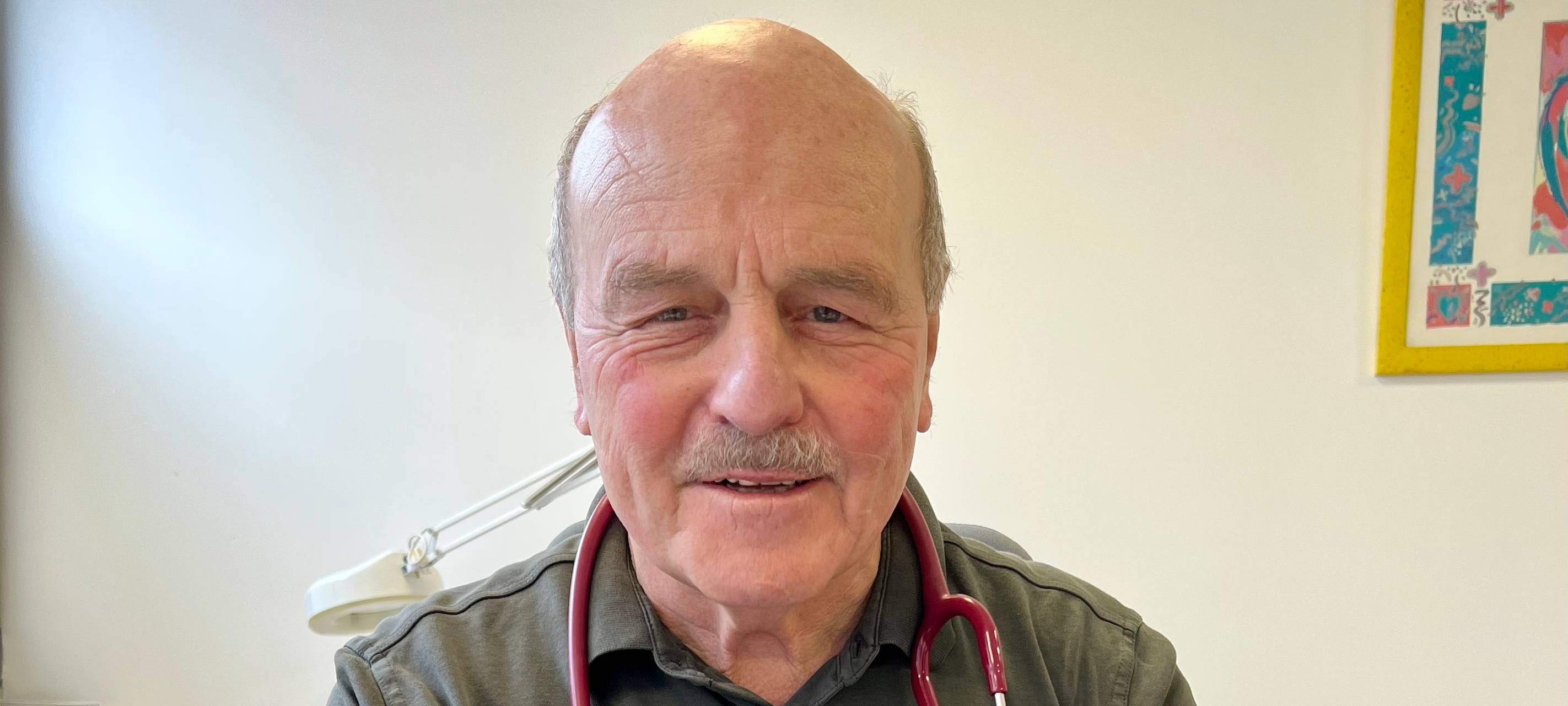 Dr. Jochem Müller in der Gemeinschaftspraxis in Herne.