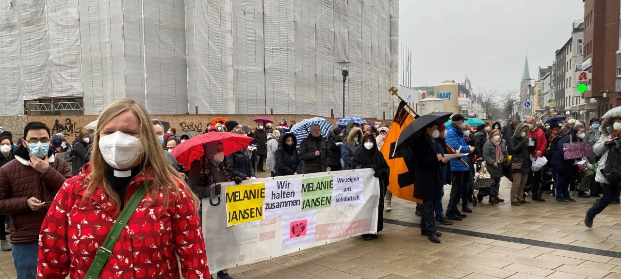 Viel Solidarität für Herner Pfarrerin