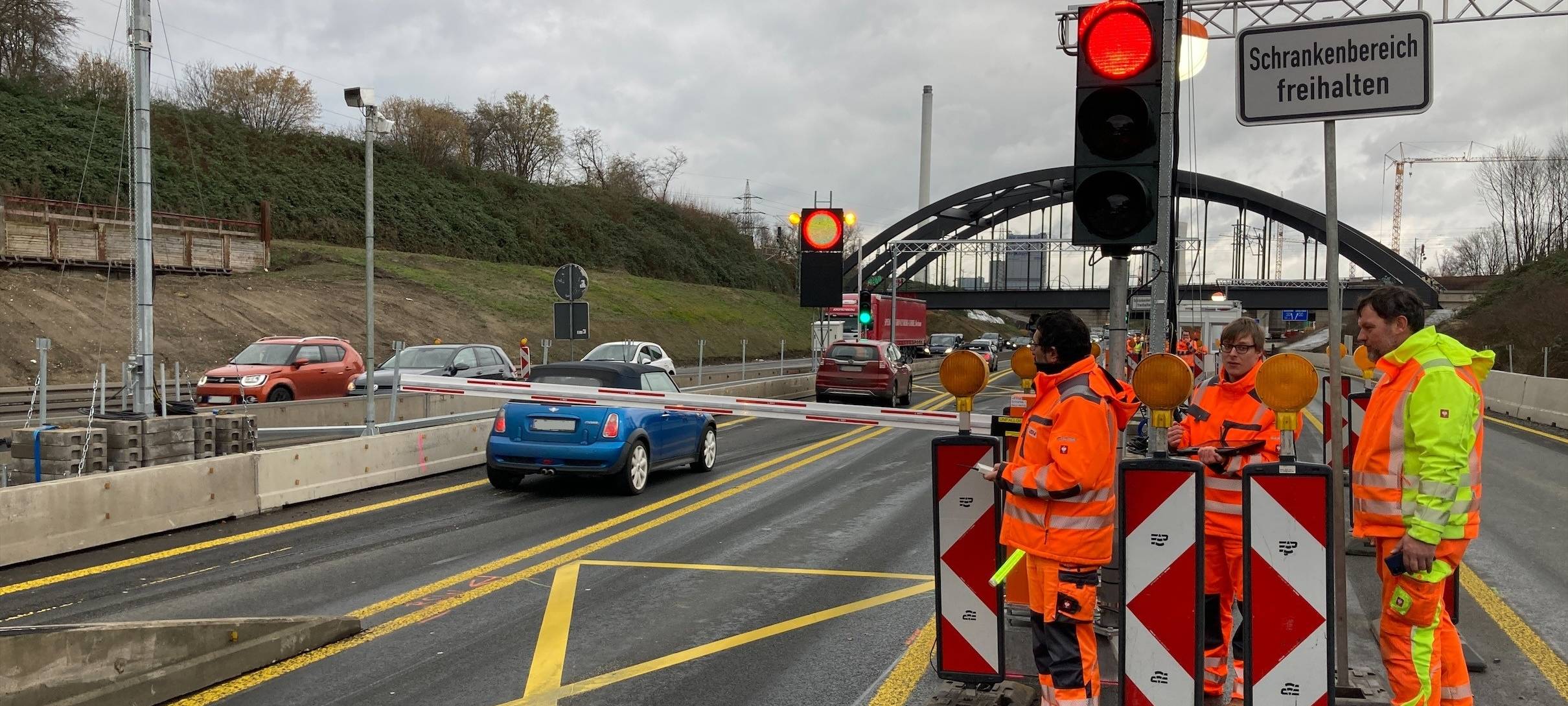 A43-Schrankenanlage erfüllt ihren Zweck