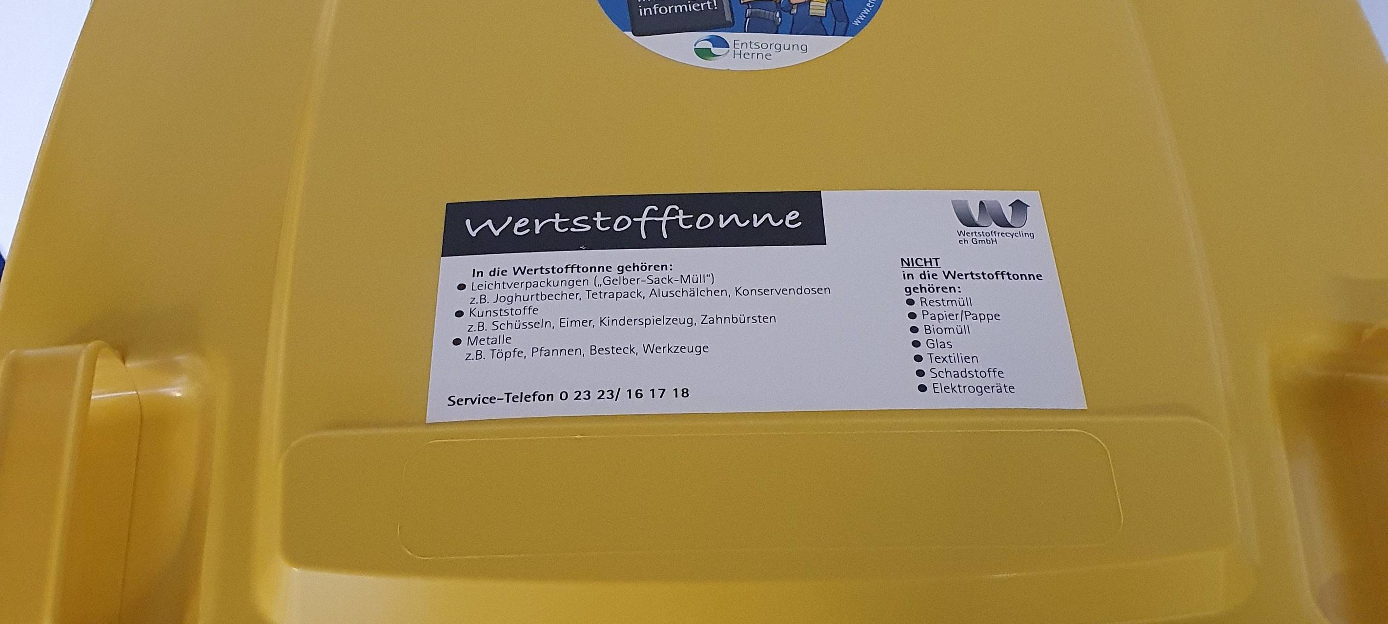 Ärger um Wertstofftonnen dauert an