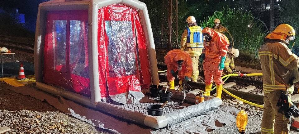 Gefahrguteinsatz in Wanne