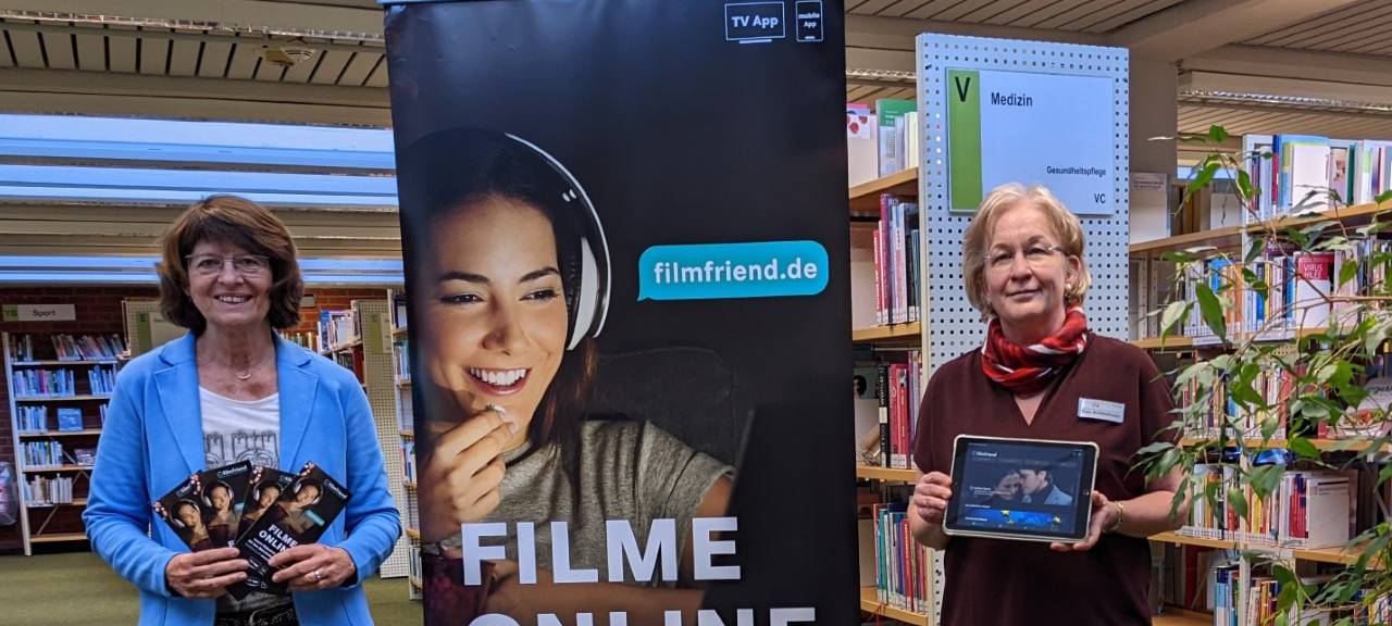 Stadtbücherei: Digitale Filme