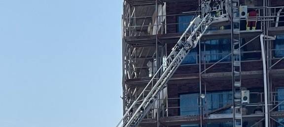 Rettungseinsatz am Europagarten