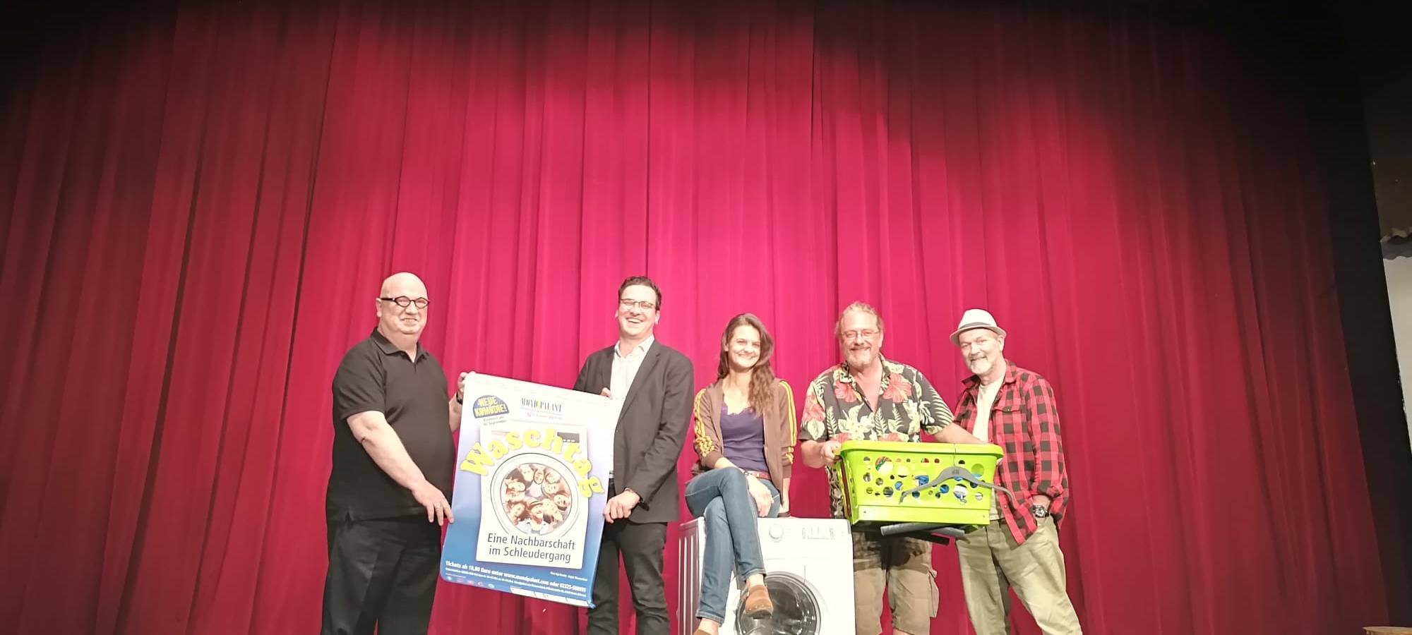 Im Mondpalast von Wanne-Eickel feiert bald die neue Komödie "Waschtag" Premiere.