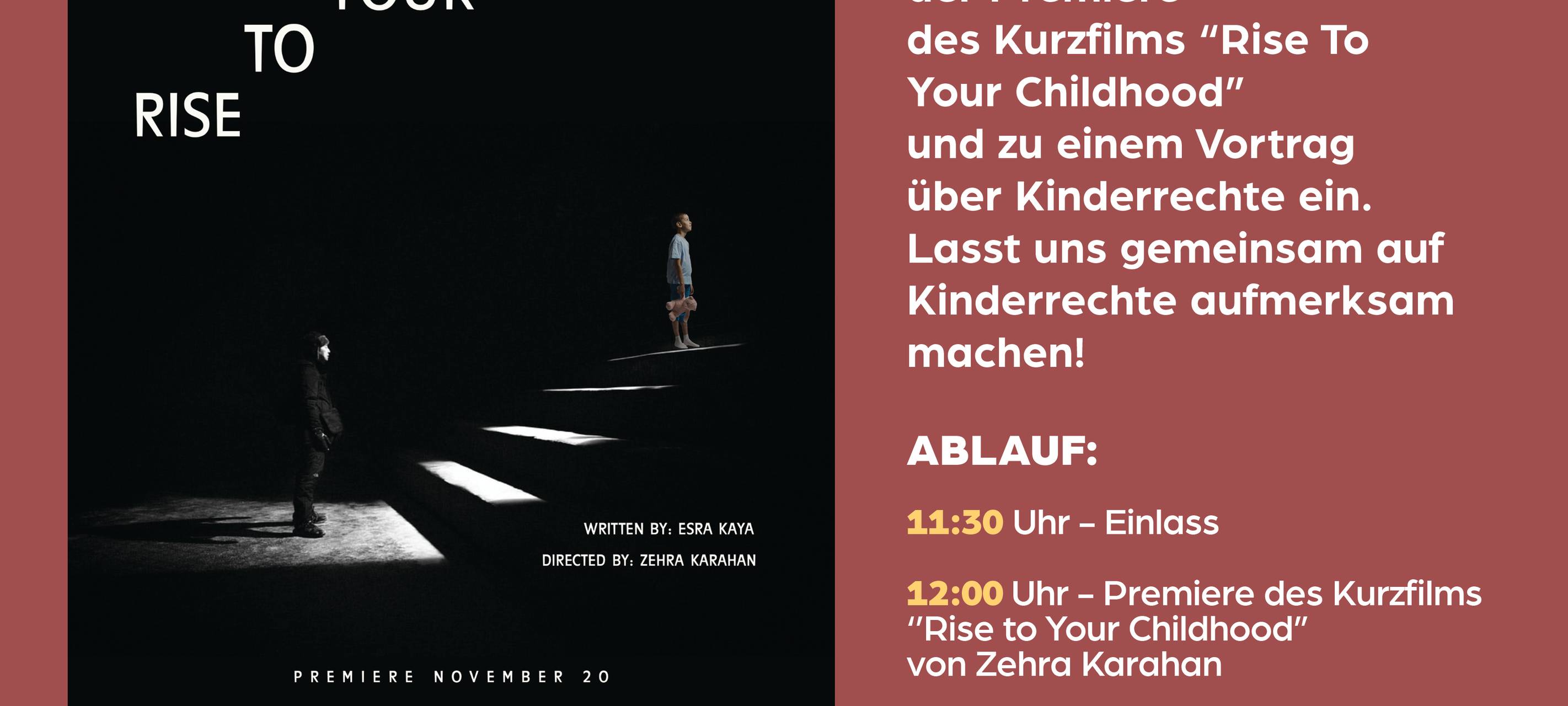 Tag der Kinderrechte am Sonntag