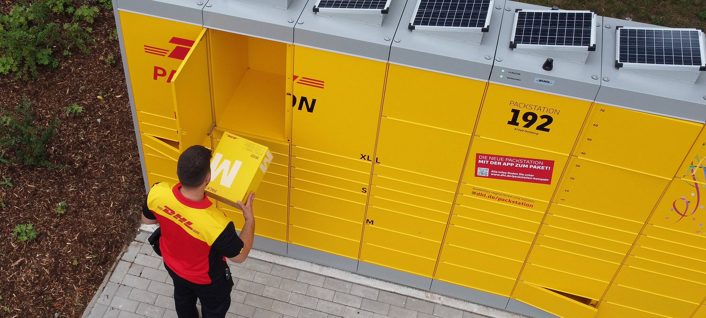 In Herne gibt es eine weitere solarbetriebene Packstation