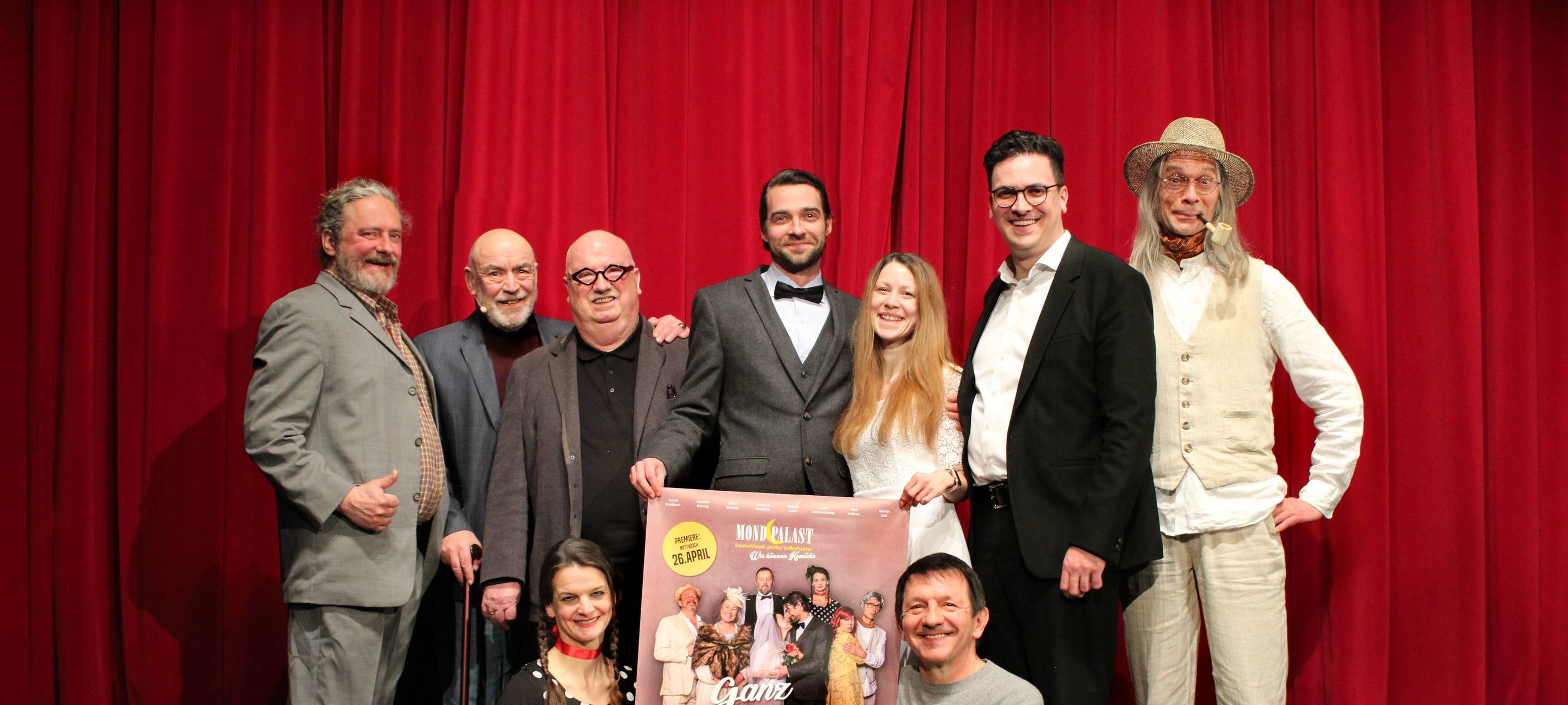 Mondpalast: "Ganz in Weiß" feiert Prämiere