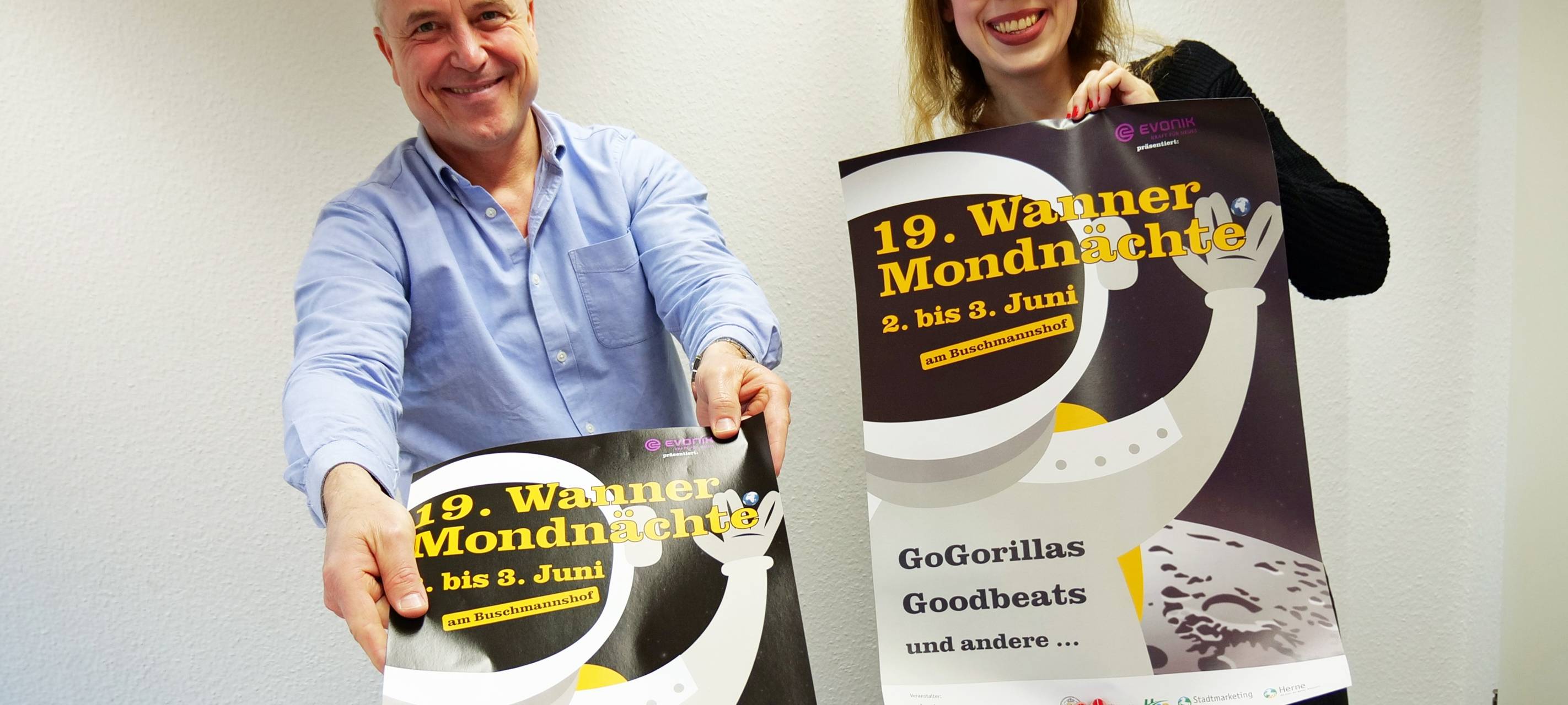 Am 2. Juni beginnen am Buschmannshof die Mondnächte. Holger Wennrich und Tina Dzierla vom Stadtmarketing haben das diesjährige Programm vorgestellt.