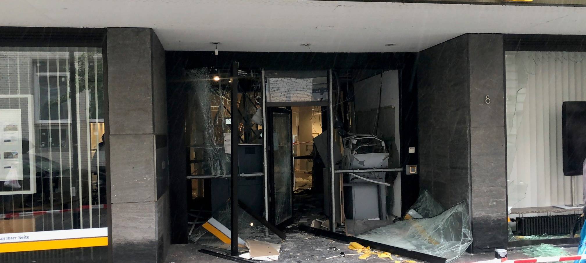 Explosion in der Innenstadt