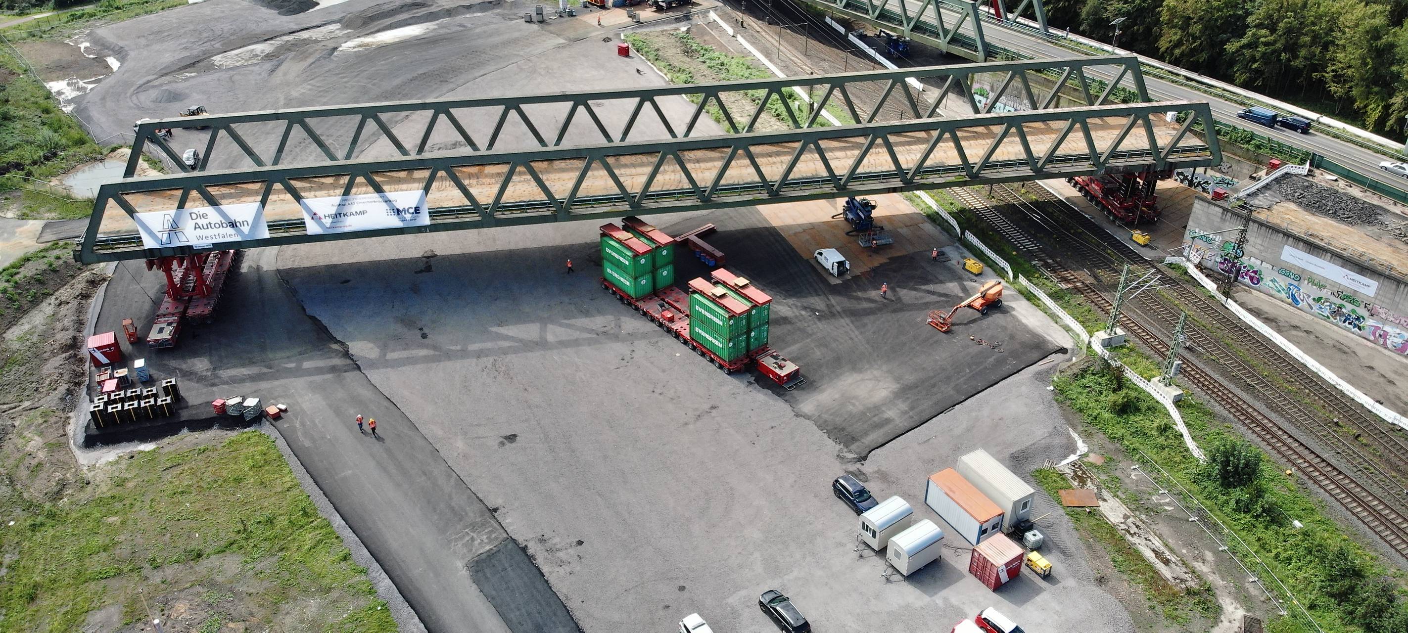 A 42 am Wochenende zum Teil gesperrt