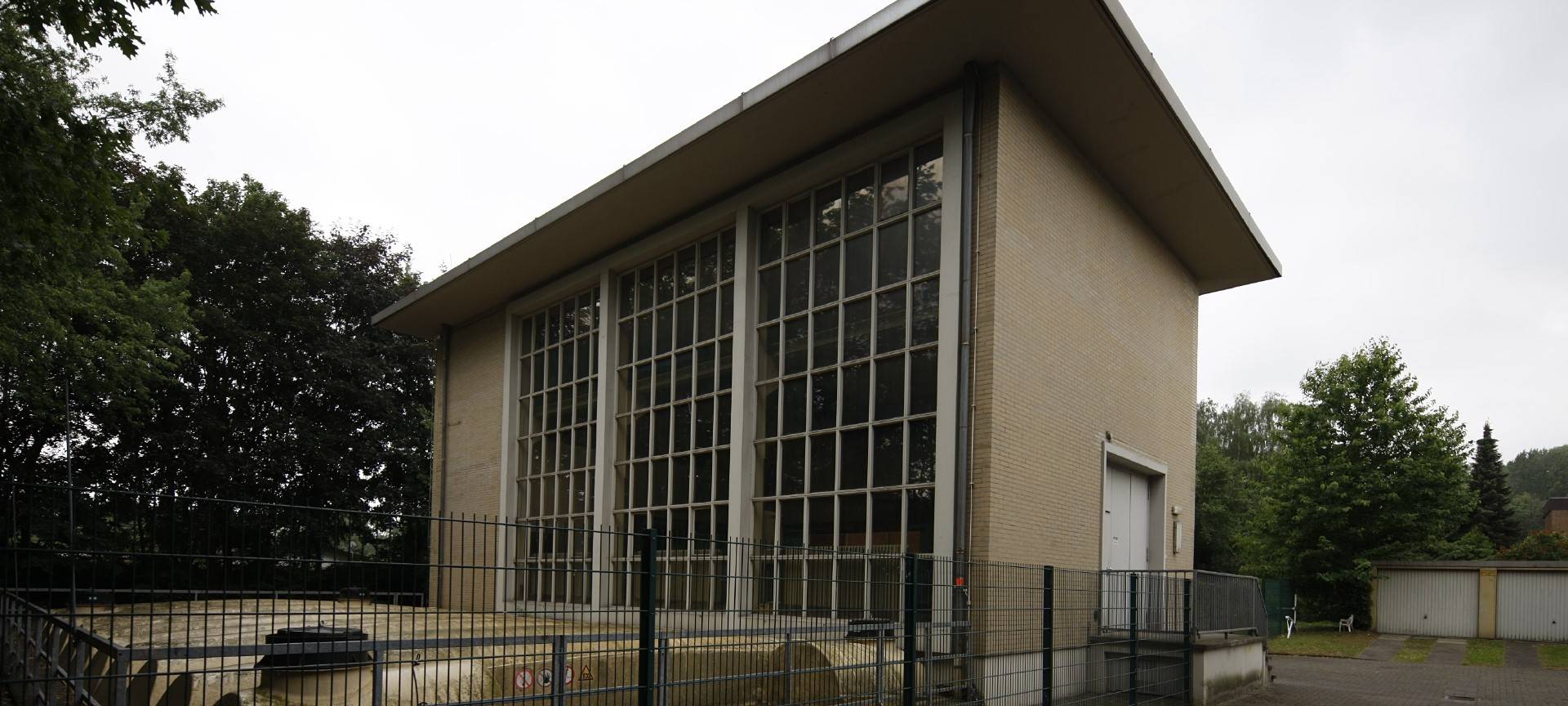 Neues Pumpwerk in Wanne