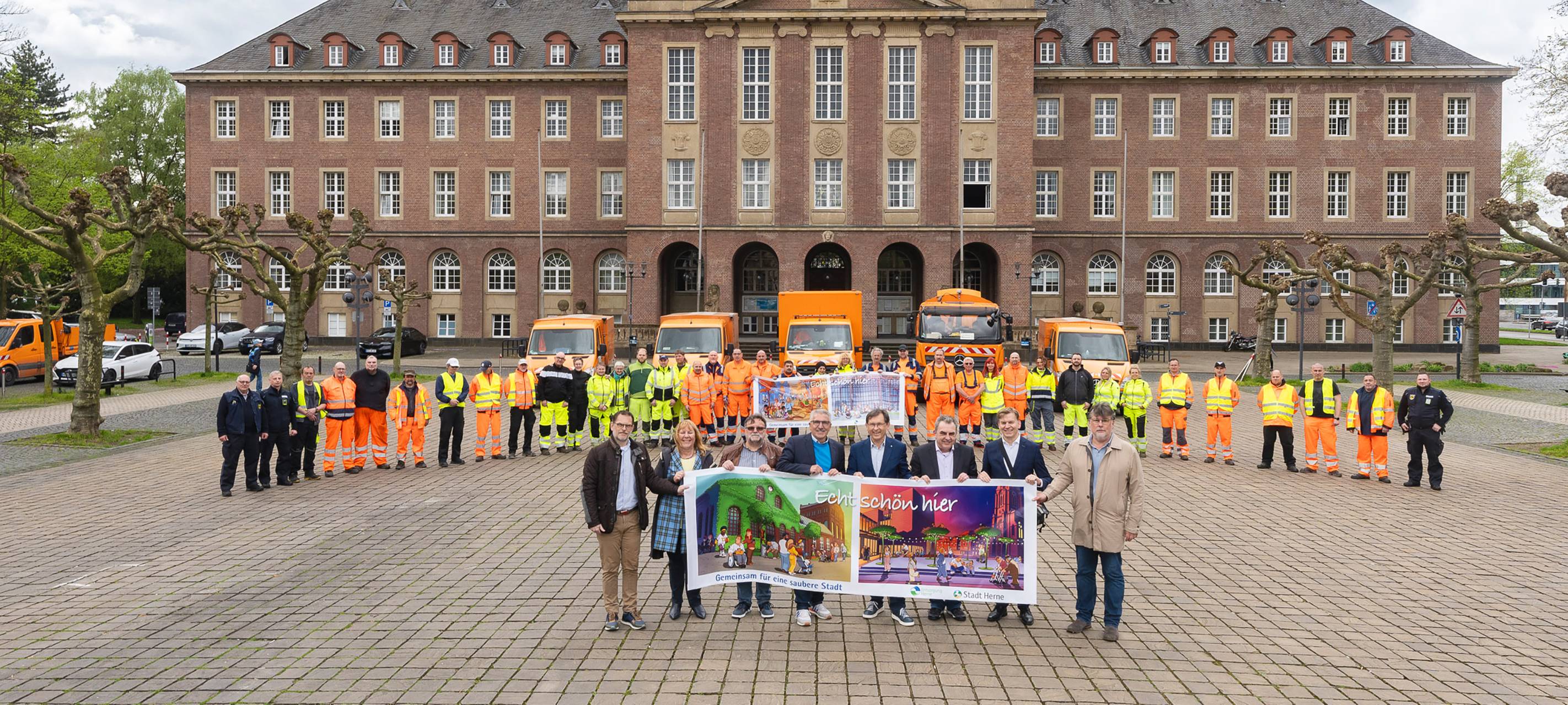 Mit der neuen Kampagne "Echt schön hier" soll Aufmerksamkeit für das Thema Sauberkeit geschaffen und informiert werden.