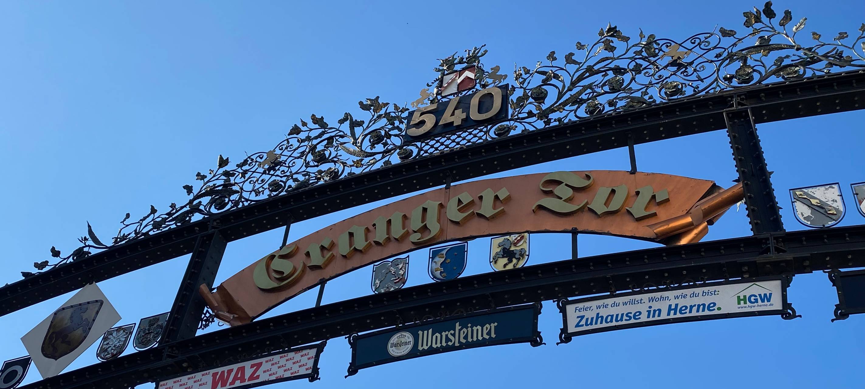 Cranger Kirmes kann kommen
