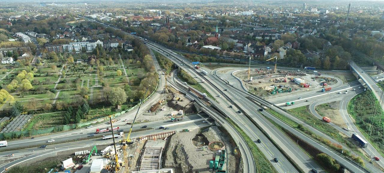 A43-Vollsperrung am Wochenende