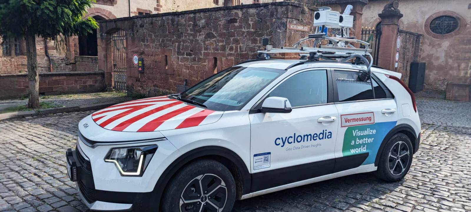 Straßenraum wird erfasst