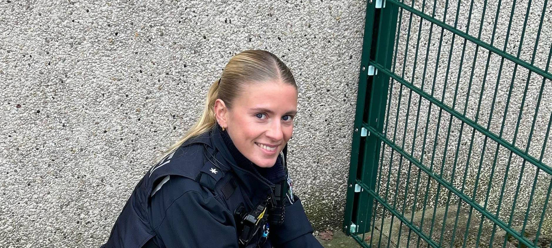 Herner Polizei rettet Fuchs