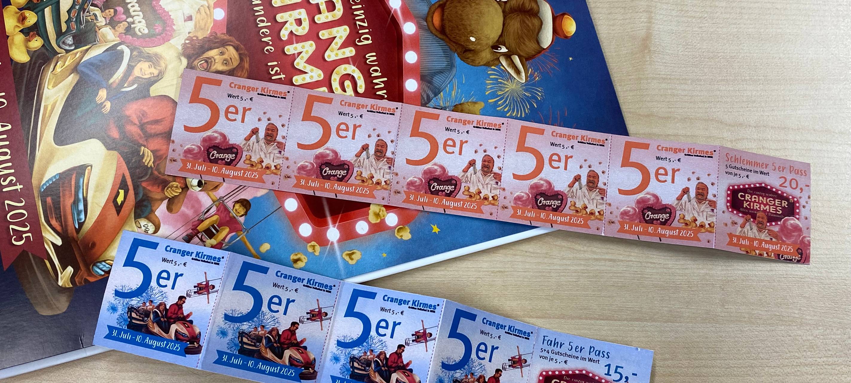 Bummel- und Schlemmerpässe für Crange