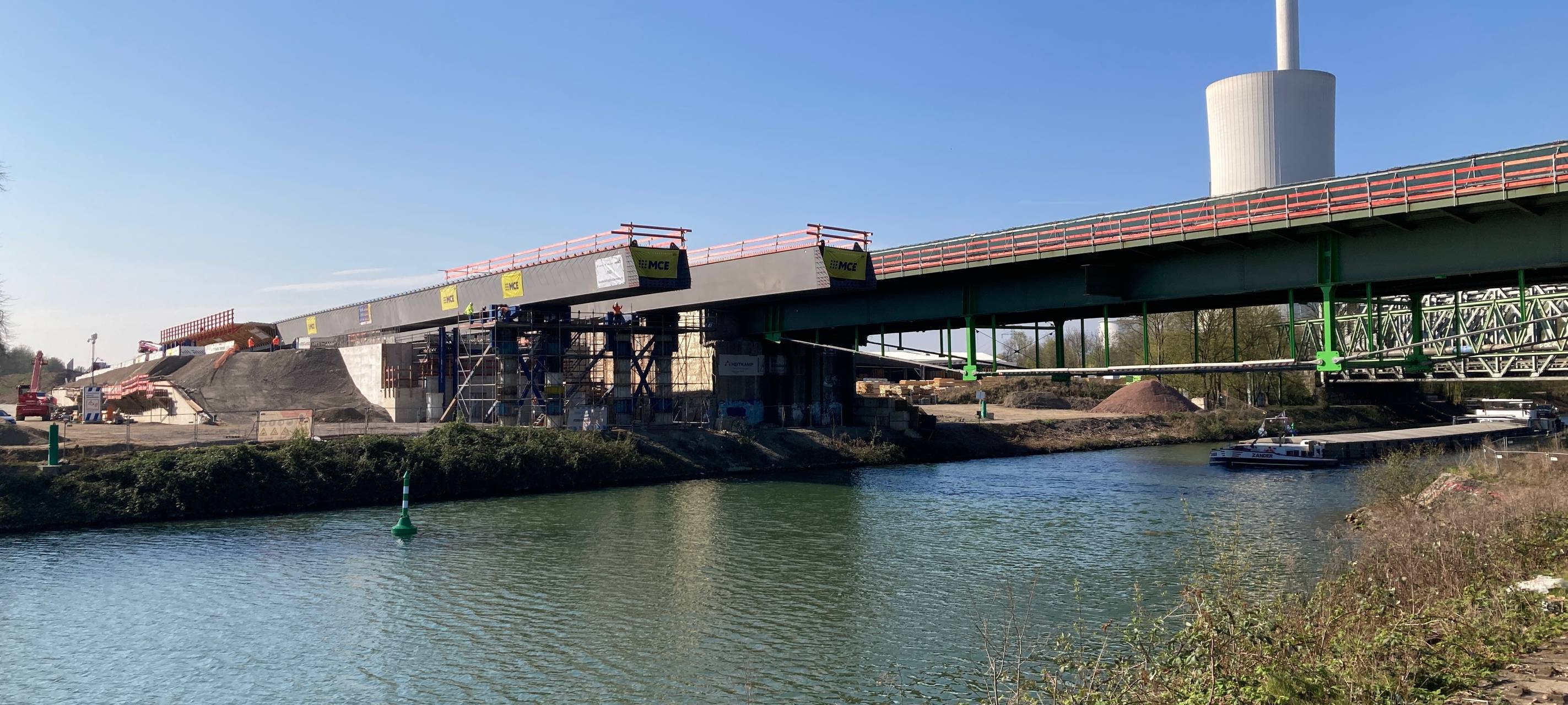 Spektakel am Kanal
