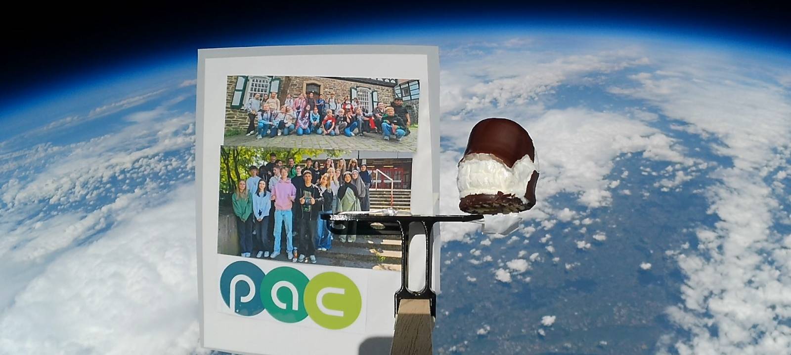 Daten vom Wetterballon werden ausgewertet