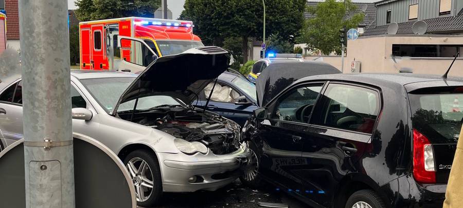 Ampel ausgefallen: Unfall