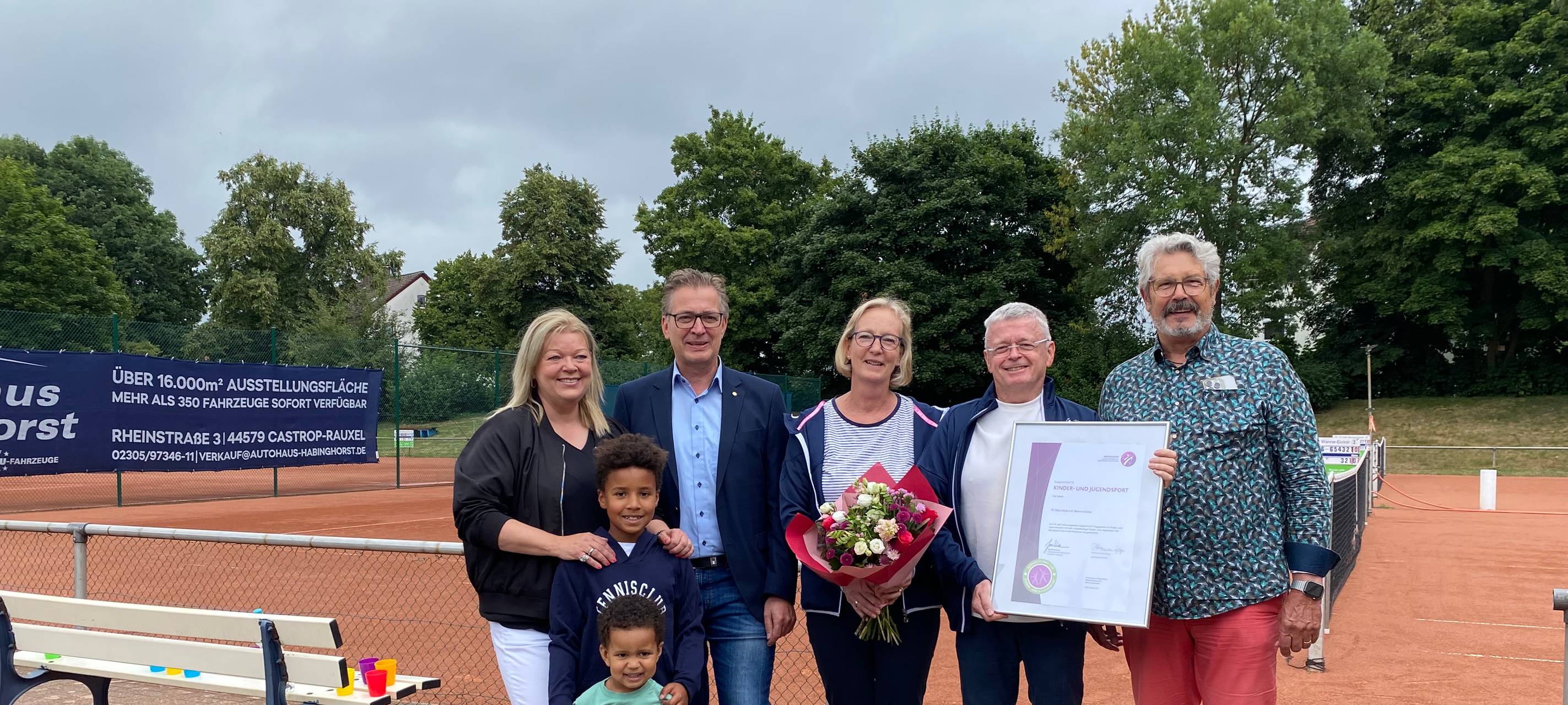 TC Blau-Weiß Wanne-Eickel ausgezeichnet