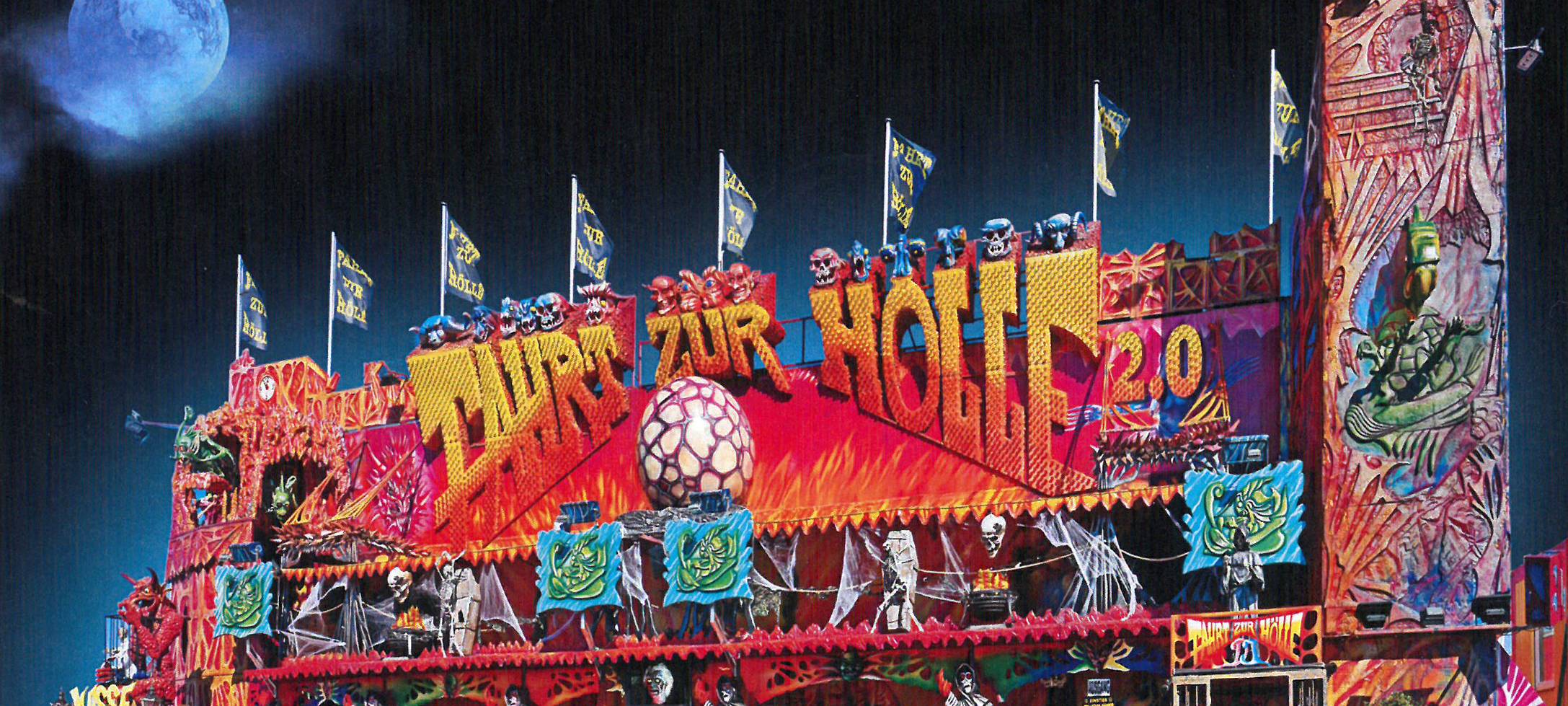 Aufbau-Endspurt für die Cranger Kirmes
