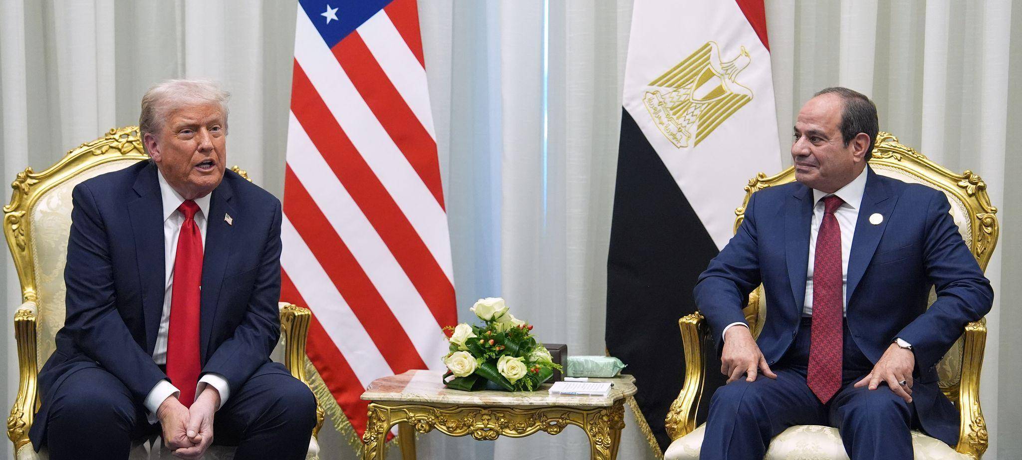 Nahostkonflikt - Trump in Scharm el Scheich