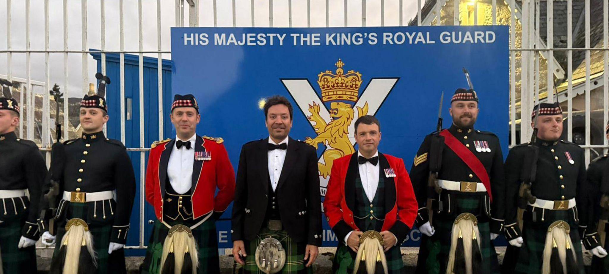 US-Moderator Jimmy Fallon in Schottland