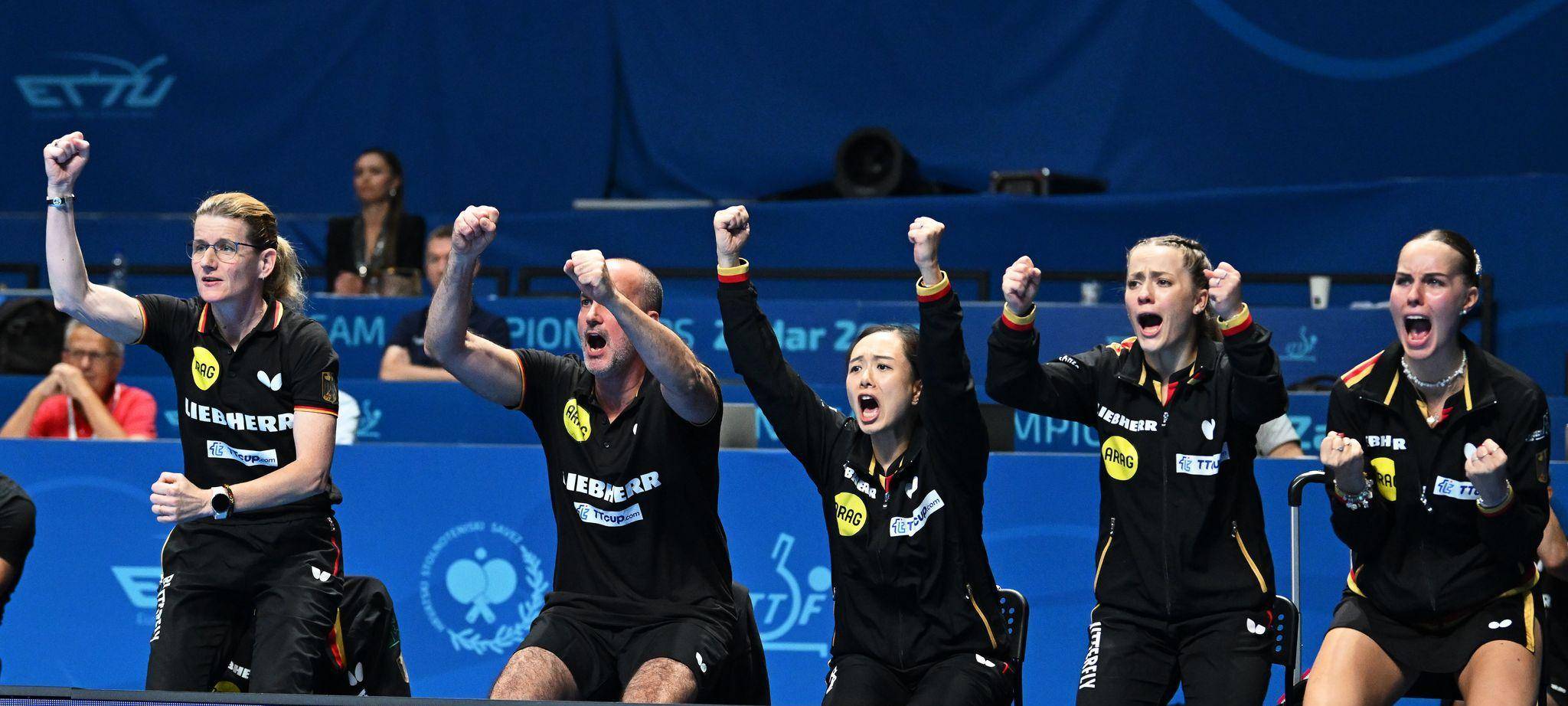 Tischtennis-EM: Finale Frauen