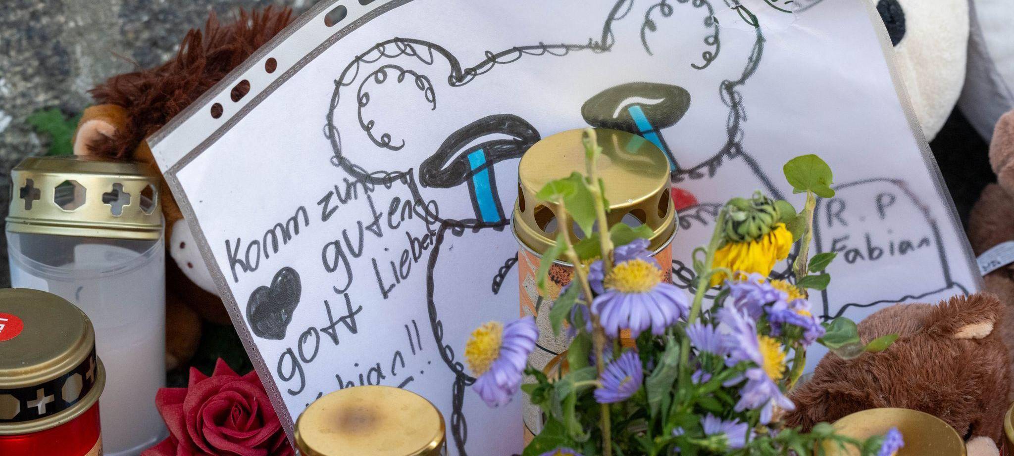 Trauer nach Tod von Fabian