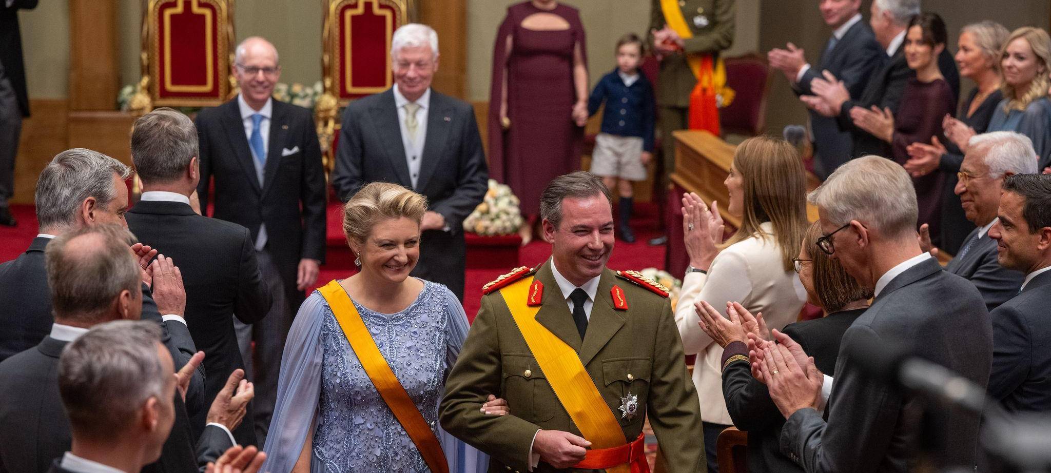 Reise nach Thronwechsel in Luxemburg