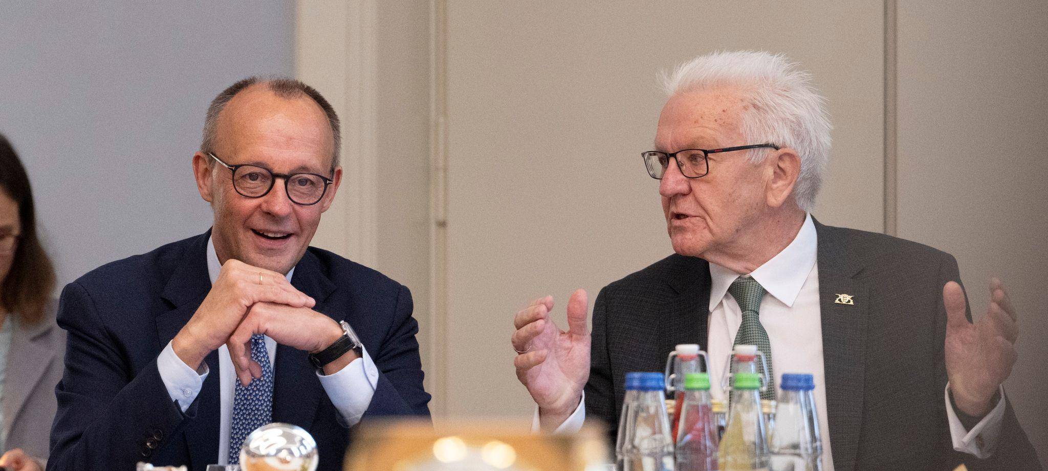 Bundeskanzler Merz - Antrittsbesuch in Baden-Württemberg