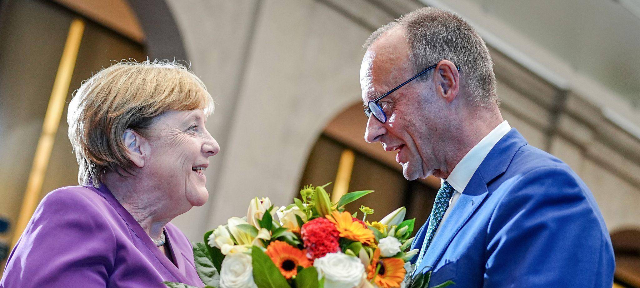 70. Geburtstag der früheren Bundeskanzlerin Merkel