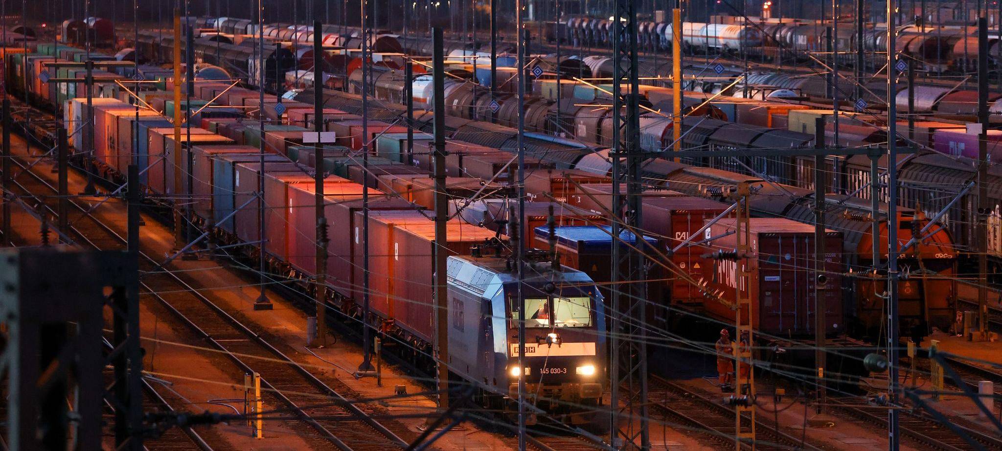 Güterverkehr auf der Schiene