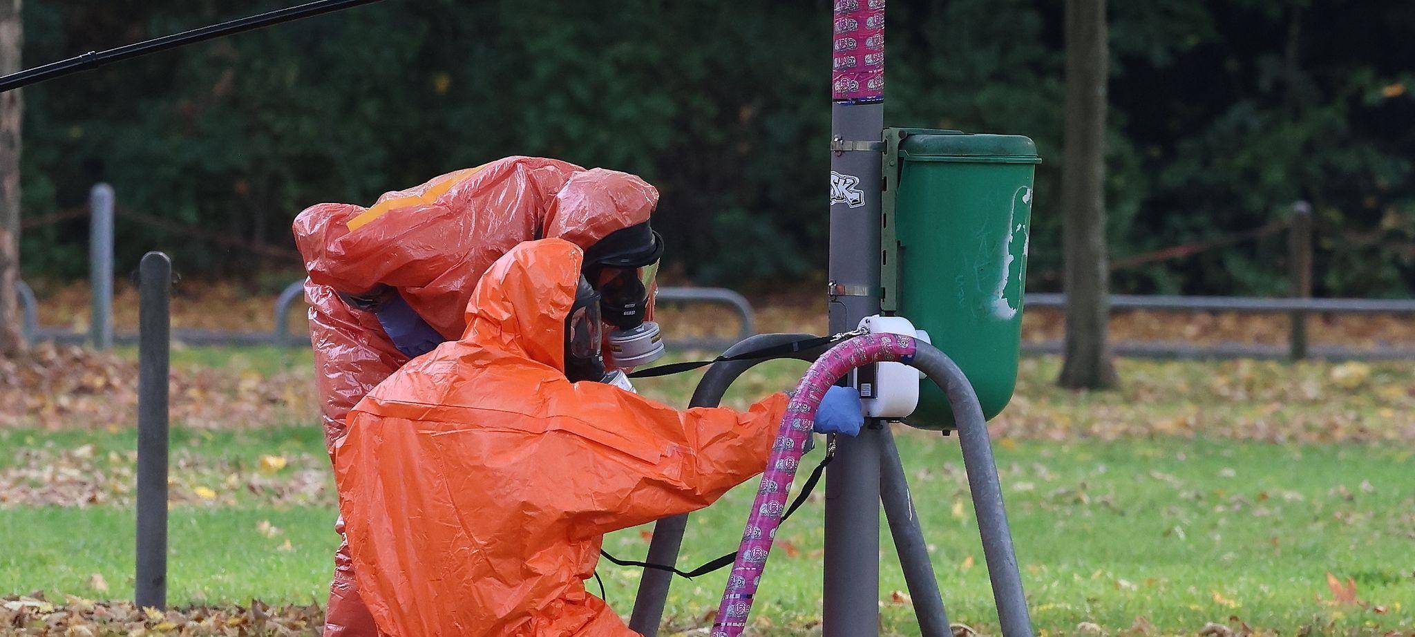 Feuerwehreinsatz an einem Düsseldorfer Freizeitbad