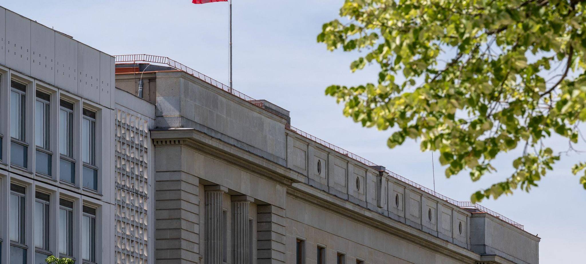 Die russische Botschaft in Berlin