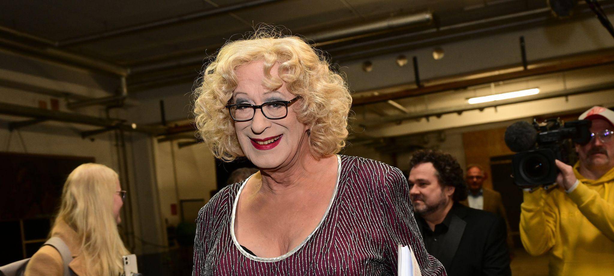 Schauspieler Ernie Reinhardt in seiner Rolle als Lilo Wanders