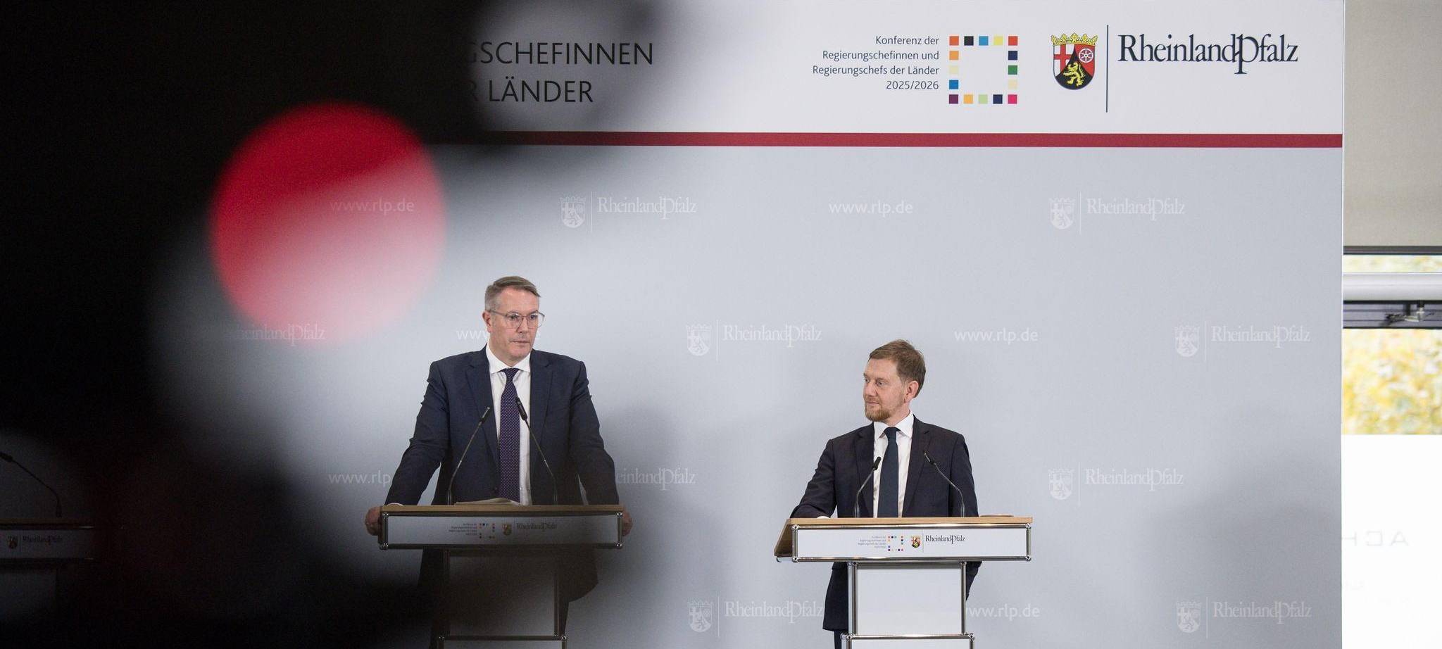 Abschluss der Ministerpräsidentenkonferenz