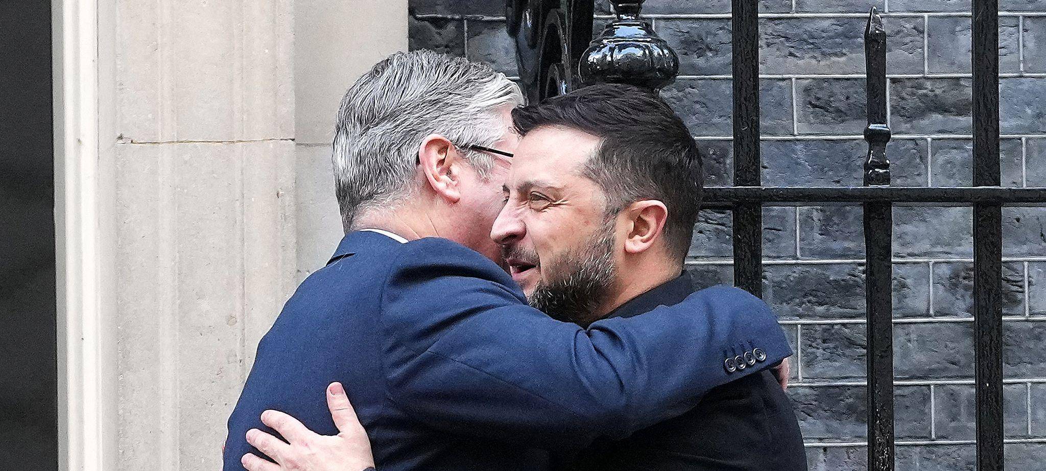 Keir Starmer empfängt ukrainischen Präsidenten Selenskyj