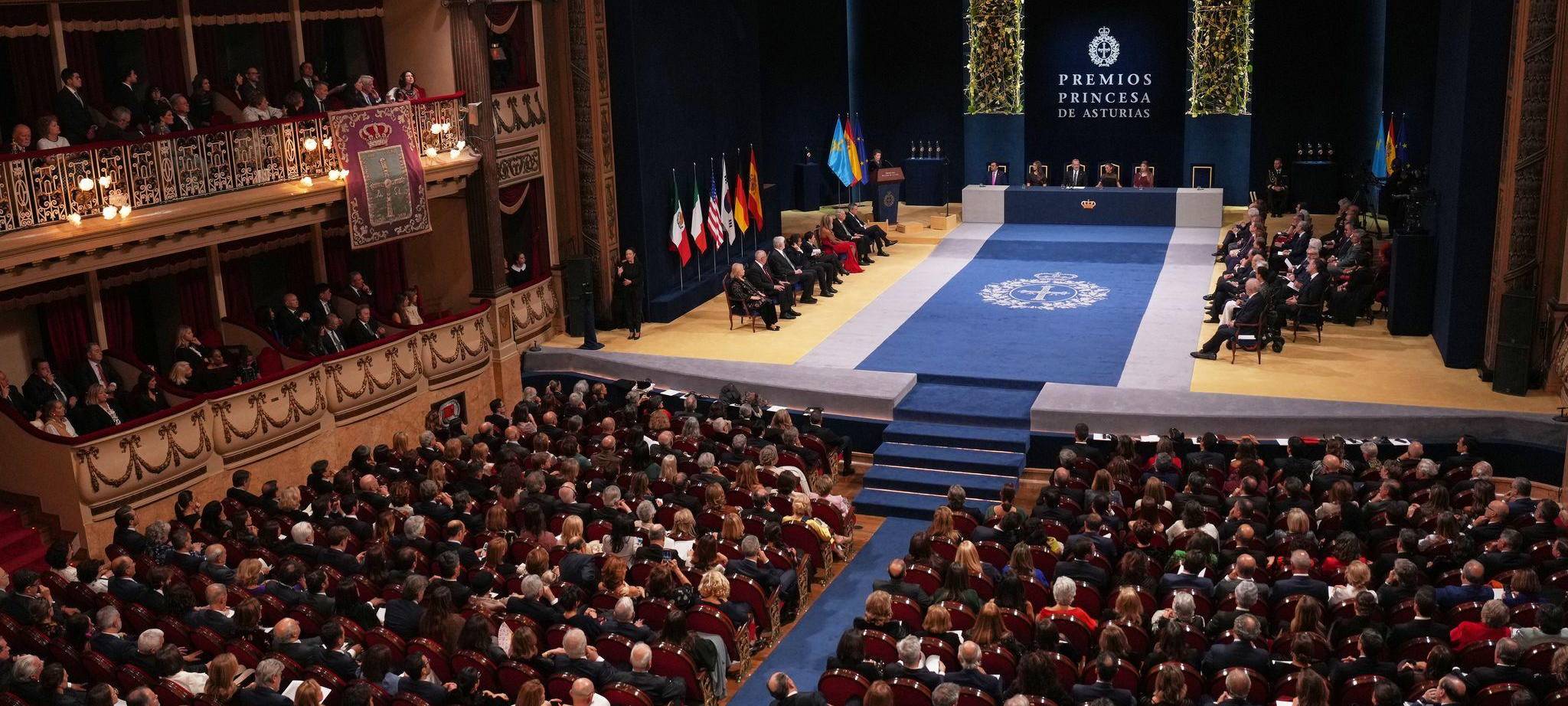Übergabe der Prinzessin-von-Asturien-Preise