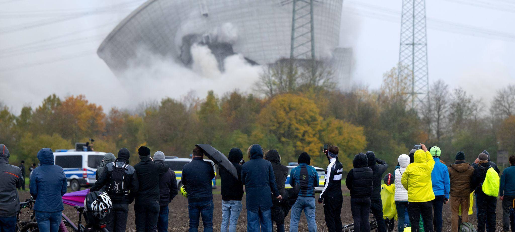 Sprengung Kühltürme Kernkraftwerk Gundremmingen
