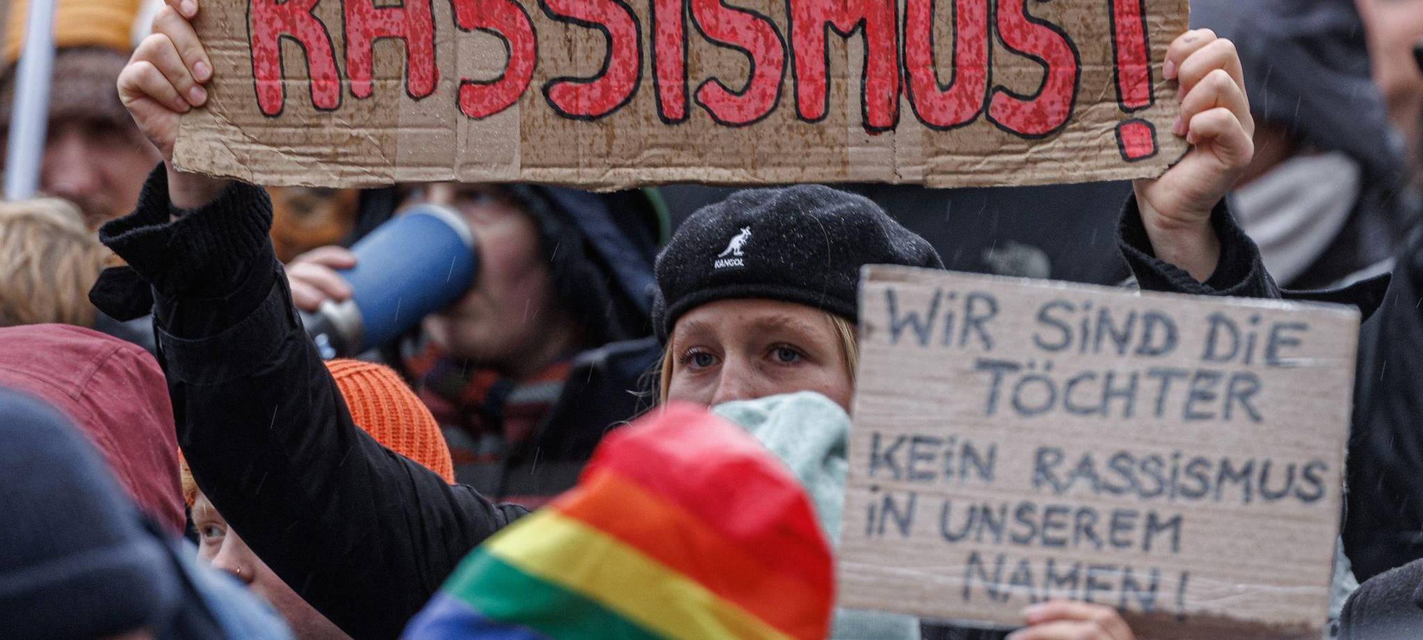 Demonstration nach «Stadtbild»-Aussagen - Hamburg
