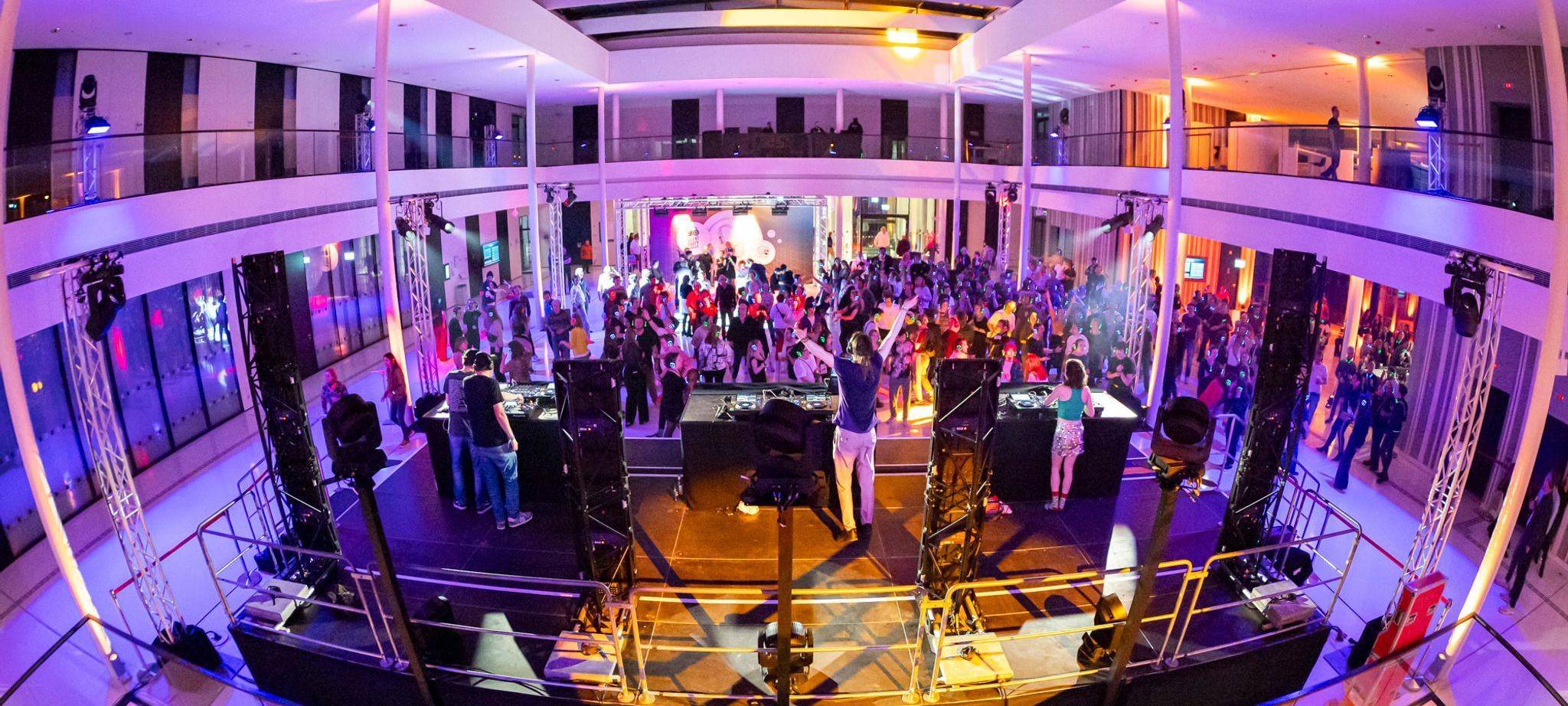 Silent Party im Niedersächsischen Landtag